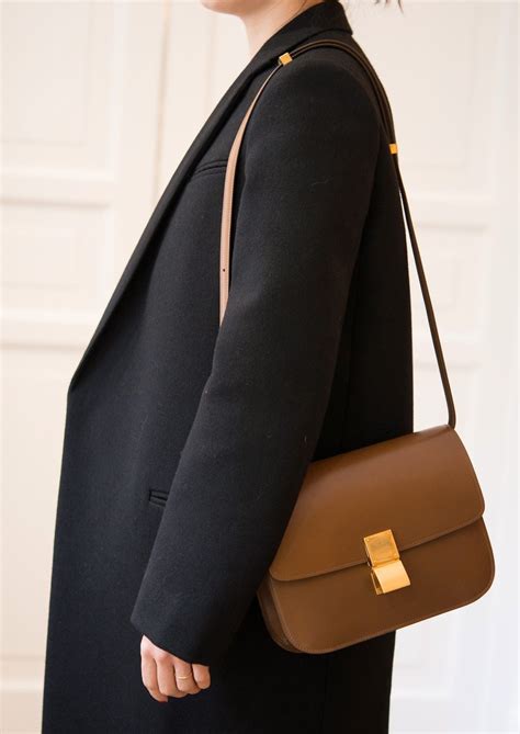 medium celine box bag celebrity|best celine bags.